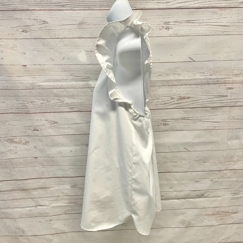 Kate Michal Jensen White Ruffle detail blouse - Picture 3 of 5